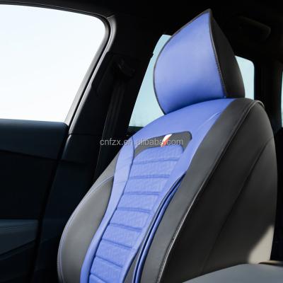 China Fashion Design Full Set PVC Leather Car Seat Cover Universal Four Season Waterproof/Dustproof/Anti-slip/Easy to Clean with Competitive Price for sale