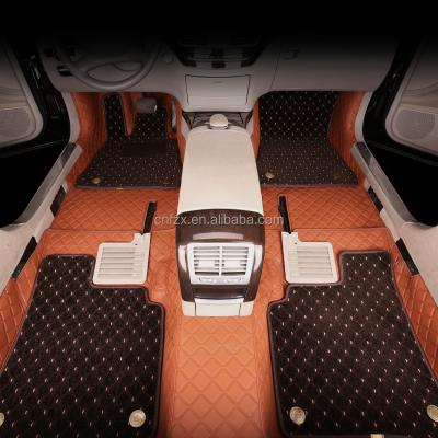 China Custom Fit All-Season Protective PVC Car Floor Mat For Different Car Brands All Around Leather Floor Mats For Different Car Model for sale