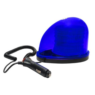 China Strobe Warning Beacon Light Led Strobe Light Snail Shape Blue Warning Light for sale