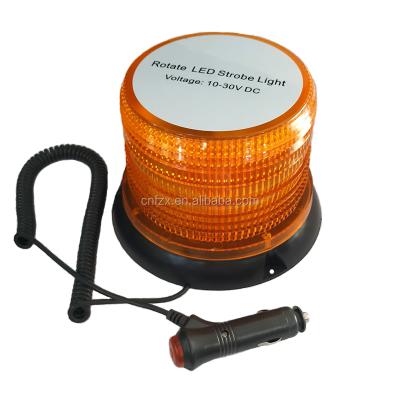 China 10-30V Amber Led Warning Strobe Beacon Warning Light With Screw Base Magnetic Strobe Vehicle Lights for sale