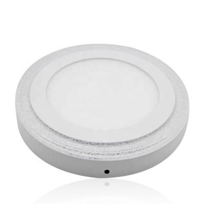 China Modern Factor Lamp 12 + 4W Bubble Surface Mounted Dual Color Led Panel Light for sale