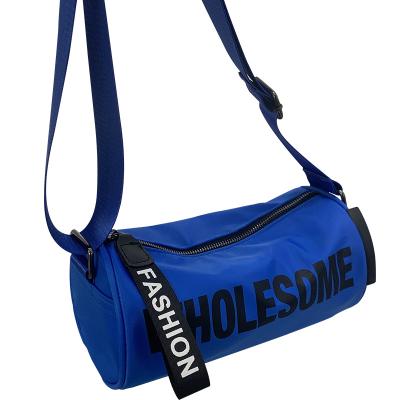 China High Quality Fashion Sports Gym Lightweight Fleece Workout Bag Small Cross Body Bags With Big Letters For Men And Women for sale