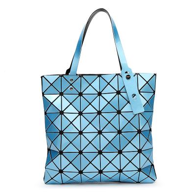 China High Quality Tote Bags Luminous Hand Bag Geometric Female Night See Designer Handbag Women for sale