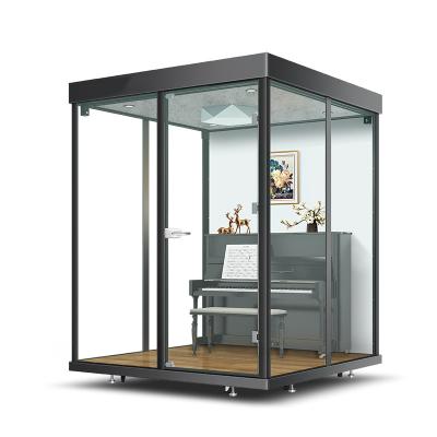 China Modern Mobile Portable Office Pod Outdoor Meeting Acoustic Soundproof Telephone Booth for sale