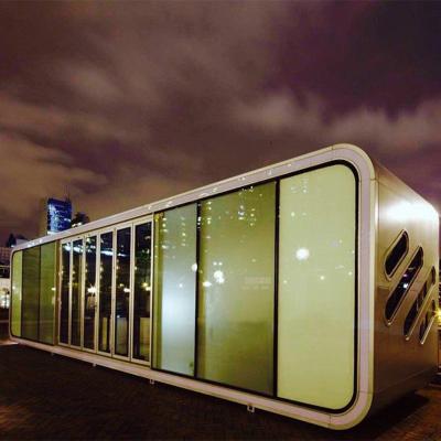 China Modern Prefab Attic Apple Cabin Design Resort Container Building Houses Luxury Prefab Container Living House for sale