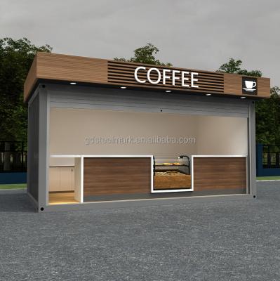 China Modern Store Cafe Container Prefab Groceries for sale