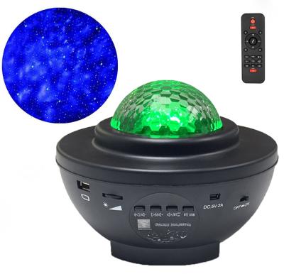 China OEM Dropshipping Custom Logo Modern 3D Laser LED Sky Night Light Galaxy Projector Starry Lamp With Music Play for sale