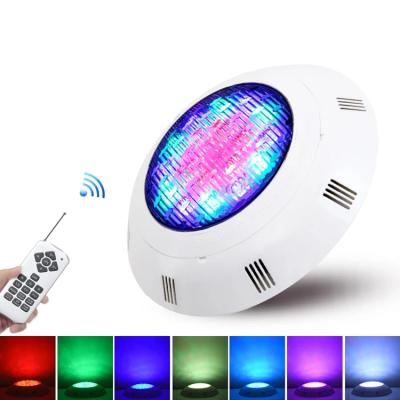 China Villa pool.commercial Waterproof 12V 12W IP68 LED Pool Lights Underwater Wall Mounted Lights Remote Control Color Changing RGB Pool Lamp for sale