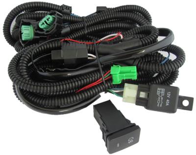 China Factory Auto Foglamp Wire Harness With Switchr Lighting Wiring System For Use With OEM Switch Rav 4 for sale