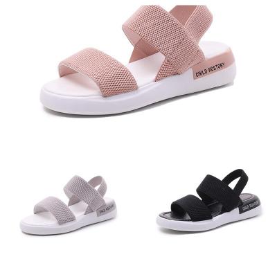 China CUSHIONING New Summer Style Women Sandals Flat Bottom Ladies Beach Shoes Casual Slippers for sale