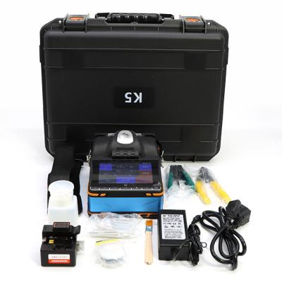 China K5 6 Touch Screen Motor Core Alignment Machine AI-9 Fiber Optic Fusion Splicer 190mm*140mm*170mm for sale