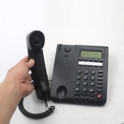 China Office Building Best Quality Call ID New Single Line Attached Phone With Black Two Way Speakerphone OEM Office Home for sale