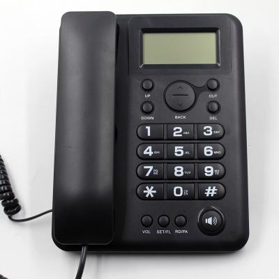 China Caller New Model Caller ID Strapped Telephone Lined Telephone Analog Fixed Telephone for sale