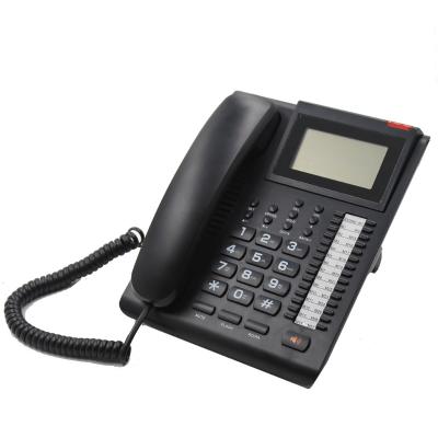 China The Latest Reminder Mode Caller ID Phone Desktop Land Line Phone with 27 Memories Keys for sale