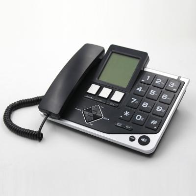 China Instant Home Office Phone Voice Recording Caller ID Phone With TF Card for sale