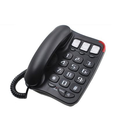 China Big Button Low Price Wall Mount Desk Phone Big Button Telephone For Elderly Use for sale