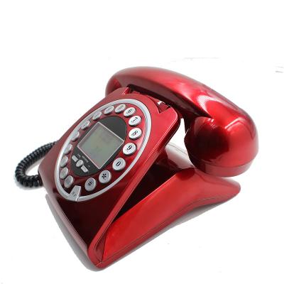 China ABS Vintage Style Antique Telephone With Classic Caller ID Telephone for sale