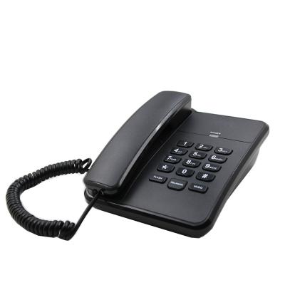 China ABS+PC Home Office Table Telephone Basic Landline Tied Telephone for sale