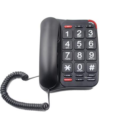 China Handfree Multi Function Large Button Attached Land Line Telephones For Seniors for sale