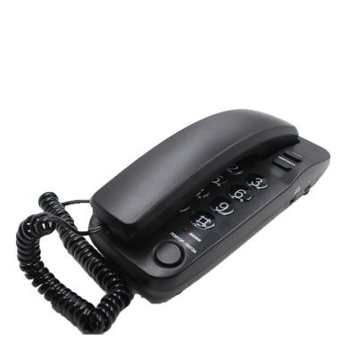 China Elegant Slim Line Telephone Reminder Wall Mount Cable Base Landline Telephone for sale