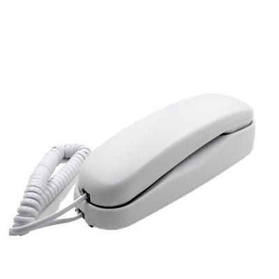 China Hotel / Hotel Bathroom Telephone Trimline Analog Telephone With Strong Hard Plastic Shell for sale