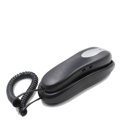 China Best Price Hotel / Bathroom Analog Trimline Telephone With Double Injection Buttons for sale