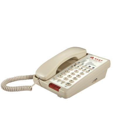 China ABS Design Good Fixed Land Line Telephone Hotel Guest Room Telephone System for sale