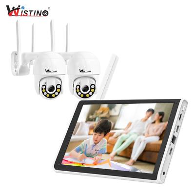 China Face Detection Wistino Ptz Camera Pan And Tilt Indoor Two Way Smartlife Audio CCTV LCD WIFI KIT for sale