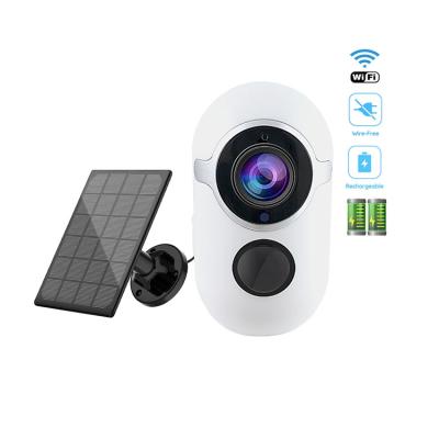 China Hot Sale IP Night Vision IP66 1080P Outdoor Wireless Security Surveillance CCTV Wifi Solar Powered Camera for sale