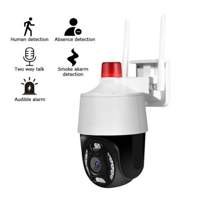 China Human Motion Tracking Speed ​​Dome CCTV Camera 3MP Smoke Detection Optional Outdoor Security Surveillance IP POE PTZ Dome Camera for sale