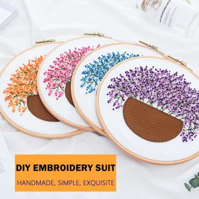 China Small Buy DMC Colors High Quality Entry Level Star Ferry Embroidery Kit 2201131-1 for sale