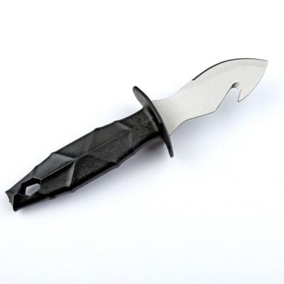 China Factory direct supply new style stainless steel oyster knife opener viable seafood tool with pp handle for sale