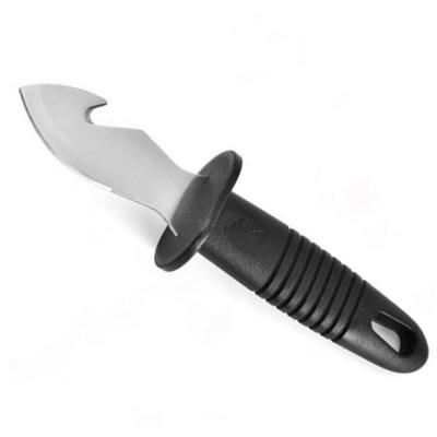 China Sustainable Oyster Knife Stainless Steel Oyster Opener With PP Handle Seafood Tools for sale