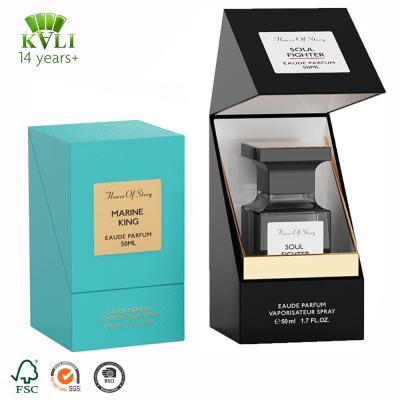 China 50ml Recyclable Luxury Original Perfume Set Gift Box Fragrance Oils Box With Bottle For Branded Scent for sale