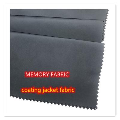 China Breathable 75D Twist Coating Pa Imitate 100% Polyester Memory Fabric For Jacket for sale