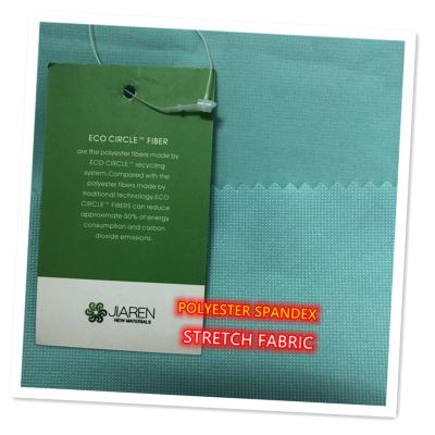 China Hot Selling 75D*75D Four Stretch 4 Way Stretch Recycled Polyester Spandex Fabric For Sportswear And Pants for sale