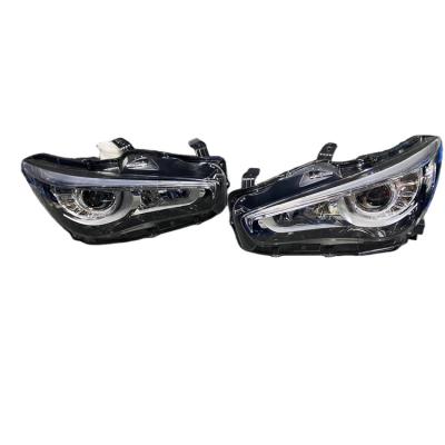 China For Infiniti Q50 headlight Q60 headlight assembly Q70LED car lighting system Q50 headlight HYBRID for sale