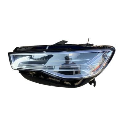 China Applicable to 2012-2016 Audi A6L car headlight C7 A6 front light system headlight semi assembly dismantling A6 Allroad parts quattro for sale