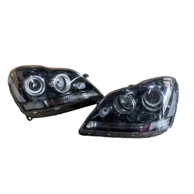 China Suitable For Mercedes-Benz W164 Car Lighting System Ml350 Gl450 Headlight Assembly 164 LED Black Front Lower Headlight ML350 for sale