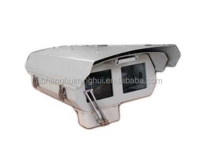 China Aluminum Alloy Double Windows Camera Housing With Wiper & Heater & Fan for sale