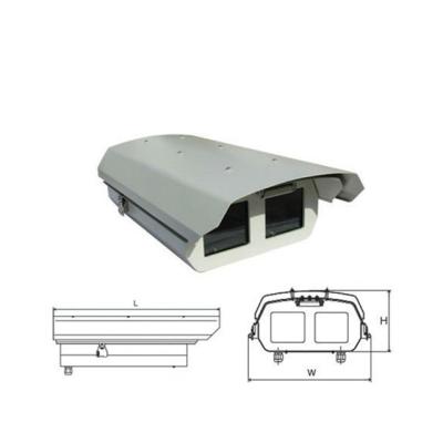 China Dual Security CCTV System Window Camera Housing With Wiper Heater Fan for sale