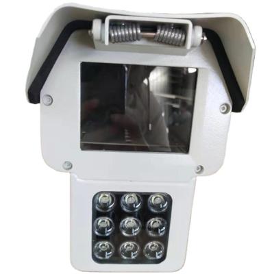 China Car Surveillance Shield Vehicle CCTV Housing With Wiper& Silk Screen Glass for sale