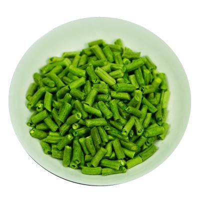 China Fast Food Dry Freeze Dried Green Bean Dried Vegetables For Camping for sale