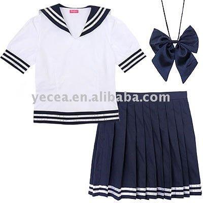 China Anti-static Japanese school uniform/primary/secondary/university school uniforms for sale