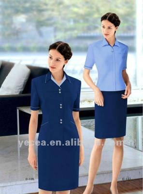 China HOT selled Anti-wrinkle women office uniform style for sale