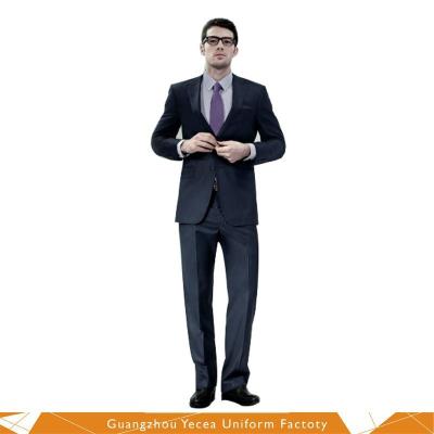 China Anti-wrinkle fashion office designs men hotel manager uniform uniform for sale