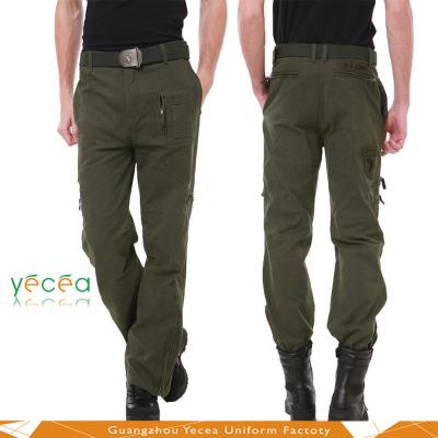 China Anti-Static Unisex Durable Military Army Training Tactical Pants With Many Pockets Breathable Soft Customizes Design OEM Service for sale