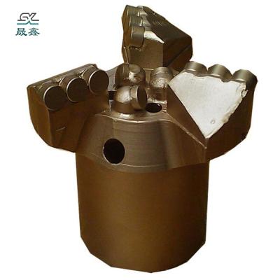 China Building Material Stores Diamond PDC Cutters 3 or 4 PDC Wings Drag Bit for sale