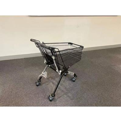 China Unveiling Wholesale 4 Wheel Greece Home Shopping Trolley Cart Toy With Rear Basket for sale