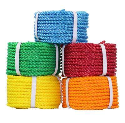 China High strength 3/4 strand 3 strand twisted pp pe monofilament rope / danline rope for sale